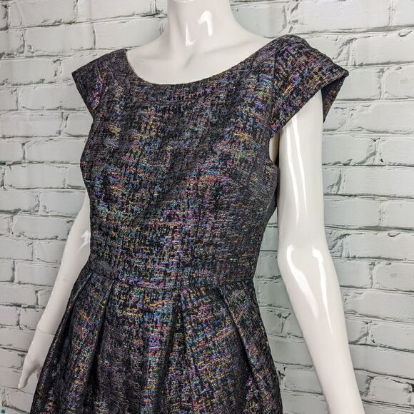 Mink Pink Y2k dress, Twee style dress Retro inspired metallic size small. - Picture 8 of 9